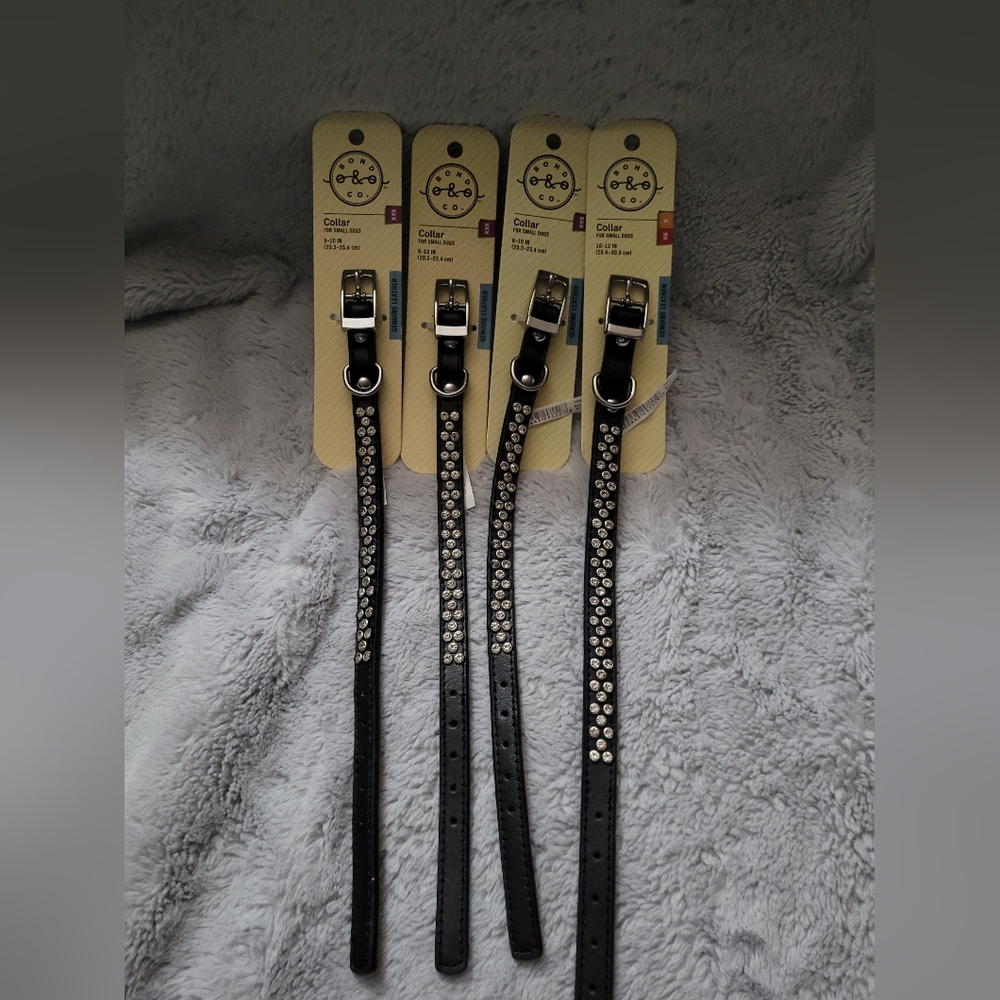 Bond Co. Bling Black Collar